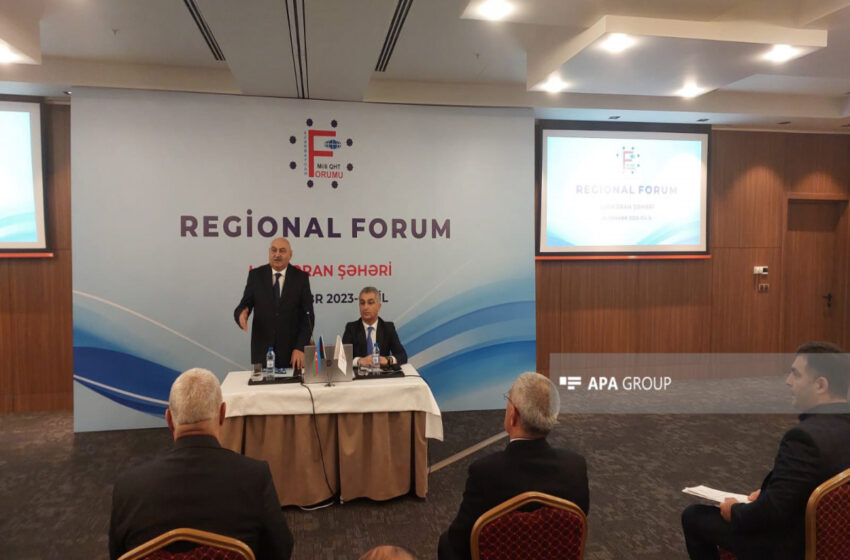 Lənkəranda Milli QHT Forumunun Regional Forumu keçirilib – FOTO